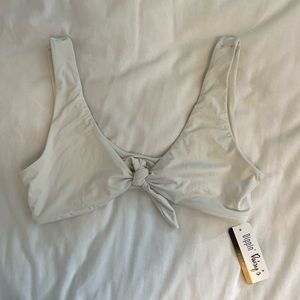 Dippin’ Daisy’s Ivory Bikini Top